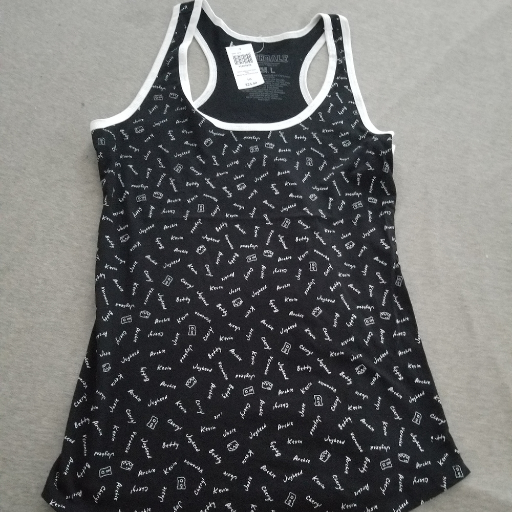 Hottopic Riverdale Names Tank Top
